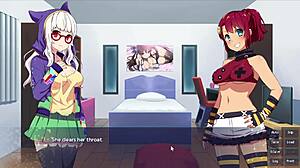 Sakura Gamer Episode 2 - Nekohime Faces Off Against Clover