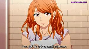 Dr milf gives handjob to patient with cum during routine medical visit in 3D hentai parody