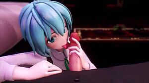 Ever Seen Lovemax MMD with a Naughty Prostitute Blowjob?