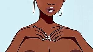 ahegao e-girl gets rough missionary fucking