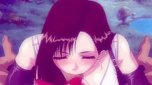 Tifas Love Gets an Impressive AI Upscale in Final Fantasy Style