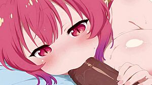 Emotional bond forms between miss kobayashi and her dragon maid ilulu in this anime monster story.