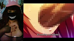 i can’t stop watching this redhead with big tits banging at school - hentai tsundero ep1
