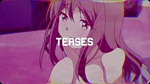 Adorable bunny hentai teases with jerk off instructions for no fap September challenge
