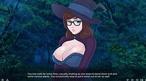 witch and fae threesome quickie fantasy adventure adult game gameplay big tits oppai tits fictional characters group anime hentai