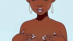 ahegao e-girl gets rough missionary fucking