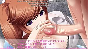 Anna's Intriguing Measurements With Penis In Erotic Handjob