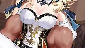 嘿，你看过原神琴在这个酷变态动画剪辑中吗？