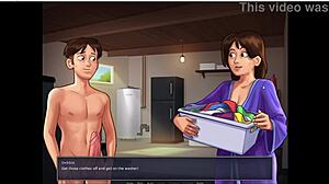 Horny Stepmom Craves Huge Cock Creampie in Summertime Saga