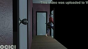 Wife boldly cheats with intense ass job in 3d milf animation featuring big tits and ass