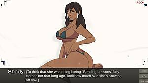 Cummy Bender Part 3 - Korra's Bikini Teases Big Tits.