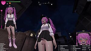 oh man i cant believe this hentai 3d secrets of exposure with futanari girl masturbating