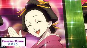 Is this the badly done Peruvian dubbing of Demon Slayer?