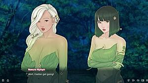 Fucking those slutty nymphs fills me with wild desire in quickie fantasy adventure gameplay 1