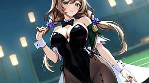 Lisa Genshin Impact Sexy Naked Hentai Compilation!