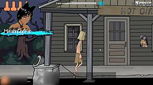 Fuckerman在城里干棕发美女，本子游戏