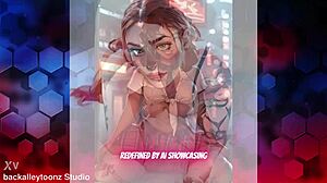 Digital divas 4 uncensored ai seduces with big booty and curvy outfits.