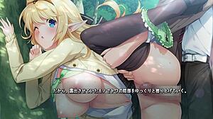 nijou towa in frantic clan action