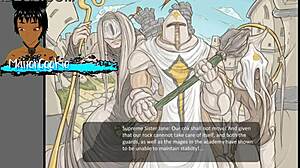 Elana, Curvy Brunette Champion of Lust, Gets Horny in Town Adventures Chapter 2