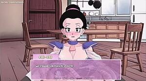 Ever Wondered How Chichi Cheats With Huge Tits And Curvy Ass Getting Titfucked By Monster Cock In Dragon Ball Porn Game?