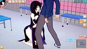 Whoa, this Disney Resident Evil crossover has Elsa giving intense blowjob and handjob in 3D anime hentai! 😏🍆