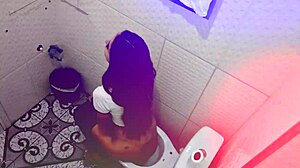 She got fucked by a stranger in a bar bathroom without a condom. Hardcore public outdoor encounter unfolded roughly.