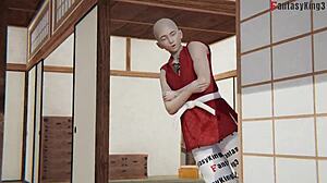 Angel Discovered In Shower Leads To Intense Fucking In 3D Fantasy