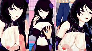 Whoa, this Disney Resident Evil crossover has Elsa giving intense blowjob and handjob in 3D anime hentai! 😏🍆