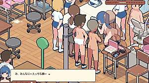 hentai game shows doctor handling patient in hospital with normal day gameplay