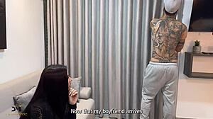 oh god i fuck my step brothers girlfriend hard doggystyle when he leaves us alone!