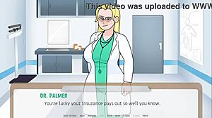 Tease the Big Tits Doctor in Hospital Parody Part 2