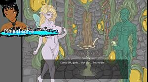 Elana, Curvy Brunette Champion of Lust, Gets Horny in Town Adventures Chapter 2