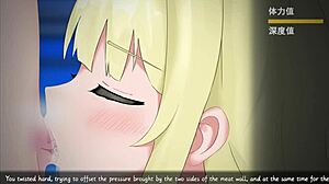 Giantess Of Abyss Shows Giantess Futa Aixi Performing Cock Vore With Intense Sex Blowjob And Cum