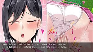 watering the garden with the student president's sexual fluids in huge tits psychics app academy part 2