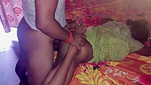 Demon sissy takes big black cock in anal creampie. Indian village chubby slut swallows cum after deepthroat machine fucking.