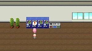 watering the garden with the student president's sexual fluids in huge tits psychics app academy part 2