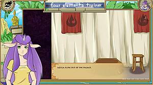 i dive right into licking azula's tight pussy in avatar the last airbender four elements trainer part 48