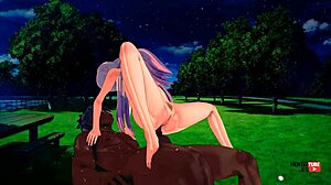 Marin Kitagawa Gets Intense Outdoor Sex in Park from Sono Bisque Doll Wa Koi O Suru Hentai