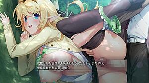 nijou towa in frantic clan action