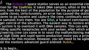 gameplay of hunted on eclipse-9 starts with character creation and intense machine sex domination