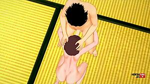Watch Out! Dandadan Hentai Explodes With Momo's Wild Handjob, Blowjob, And Intense Fucking By Okarun!