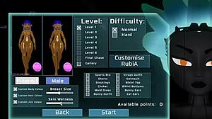 gameplay of hunted on eclipse-9 starts with character creation and intense machine sex domination
