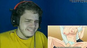 观看乳房在第01集弹跳的动画。