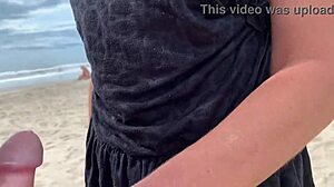 熟女在公共海滩手淫大鸡巴射精动画