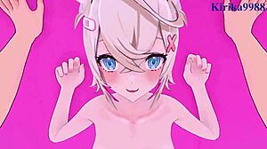 Hey, you ready for this intense sex with Fuwawa Abyssgard and Mococo Abyssgard in Hololive VTuber POV hentai?