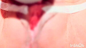 clitoris suction massage machine binds asian woman in bdsm anime scene.