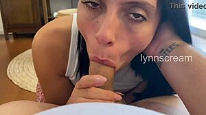 i deepthroat my shy stepbrother at my parents house, making lynn scream in this anime