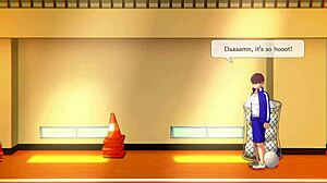 hentai sex game 7 days girlfriend with gymnast athletic friend erotic scenes.