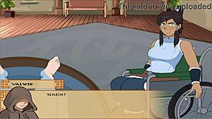 Old lady in four elements trainer gets assfucked hard!