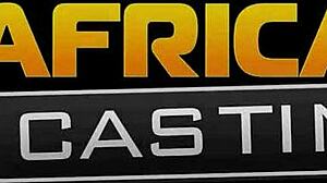 Ebony Teen's Hairy Pussy Stretched To Limits